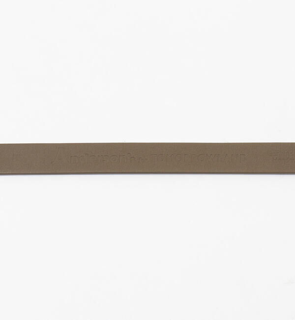 TOMORROWLAND GOODS「【別注】Anderson's&times;TOMORROWLAND LONG BELT GOLD BUCKLE」|ベルト|