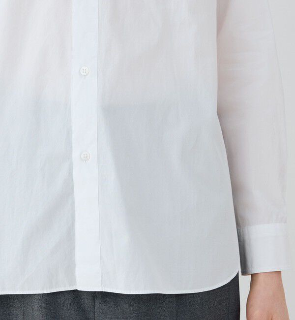 GALERIE VIE「コットンブロード レギュラーシャツ」|シャツ・ブラウス|