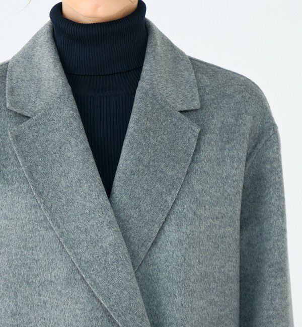 Ballsey「ウールカシミヤリバー チェスターコート」|チェスターコート|