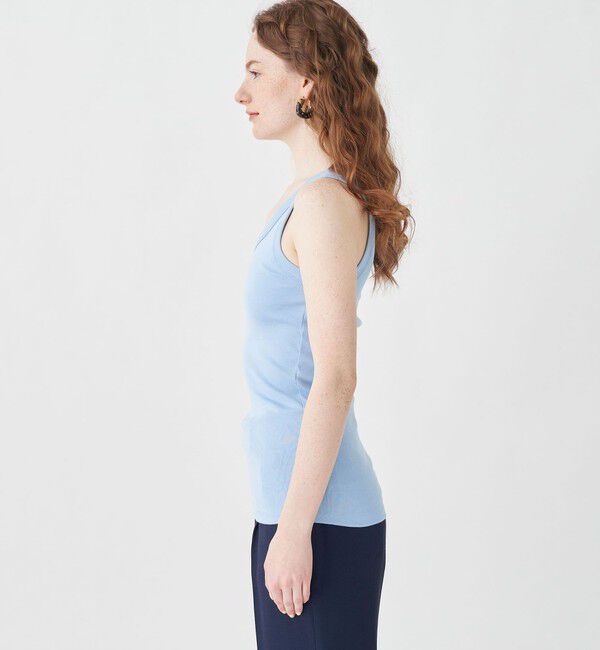 MACPHEE「シルキージャージー タンクトップ」|タンクトップ|