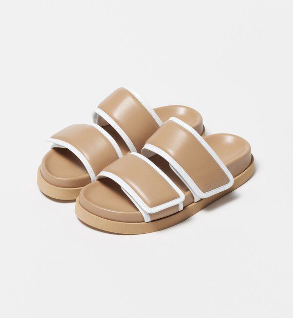 CABaN「CABaN by Patricia Urquiola パイピングダブルストラップサンダル」|サンダル|