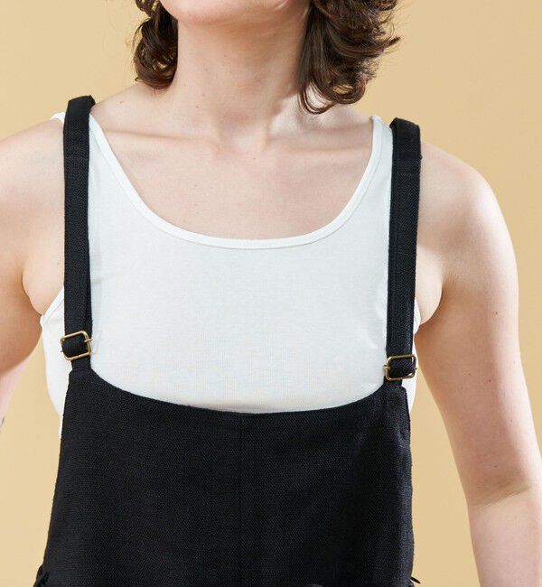 DES PRES「ウェットリネン サロペット」|ワンピース|