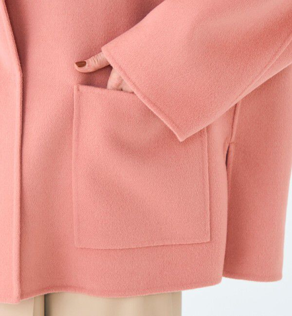 Ballsey「プレミアムウールリバー オープンカラーショートコート」|その他|