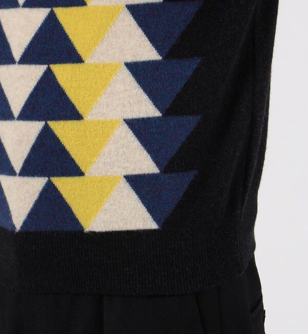 TOMORROWLAND MENS「TOMORROWLAND tricot ラムウール クルーネックニットベスト」|ニット・セーター|