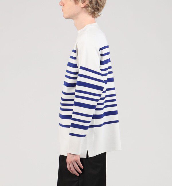 TOMORROWLAND MENS「TOMORROWLAND tricot スビンコットン ニットバスクシャツ」|ニット・セーター|