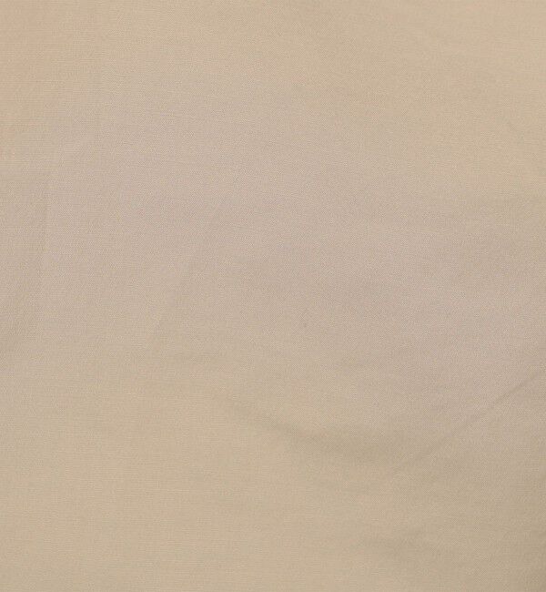 Ballsey「ライトタフタ ジップアップロングコート」|ノーカラーコート|