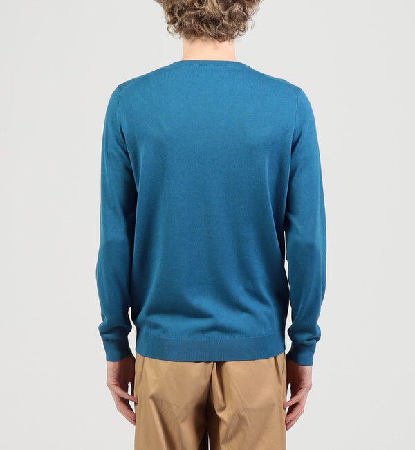 TOMORROWLAND MENS「シルクコットン クルーネックプルオーバー」|ニット・セーター|