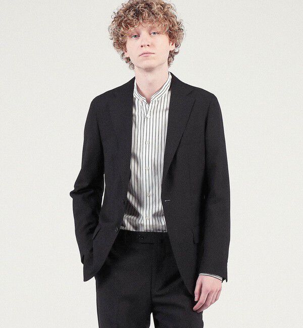 TOMORROWLAND MENS「Super130'sウール シングルブレステッド2Bジャケット DRAGO」|テーラードジャケット|