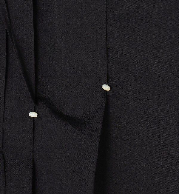 BACCA「ウォッシャーシルク チュニックブラウス」|ワンピース|