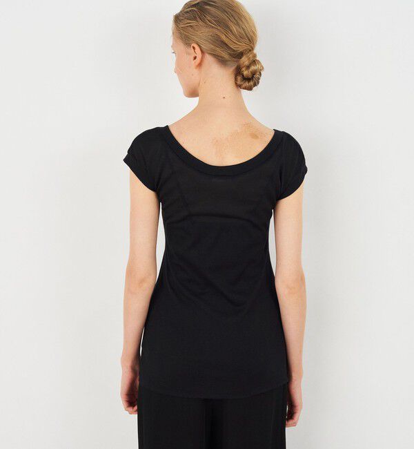 DES PRES「エアリープレーン フレンチスリーブプルオーバー」|Tシャツ・カットソー|