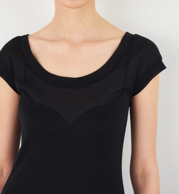 DES PRES「エアリープレーン フレンチスリーブプルオーバー」|Tシャツ・カットソー|