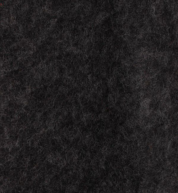 DES PRES「スーリーアルパカ カラーレスニットジャケット」|ノーカラージャケット|