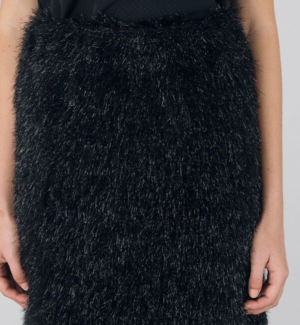 DES PRES「シャギーロングストレートスカート」|スカート|