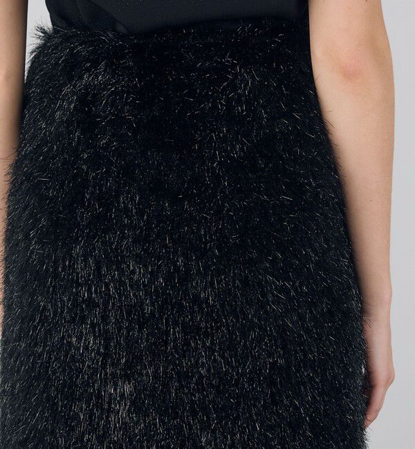 DES PRES「シャギーロングストレートスカート」|スカート|