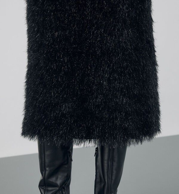 DES PRES「シャギーロングストレートスカート」|スカート|