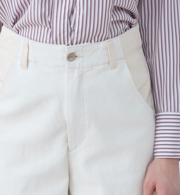 MACPHEE「ピグメントドリルクロス ストレートパンツ」|その他|