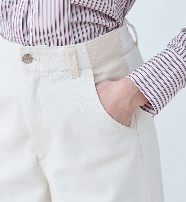 MACPHEE「ピグメントドリルクロス ストレートパンツ」|その他|