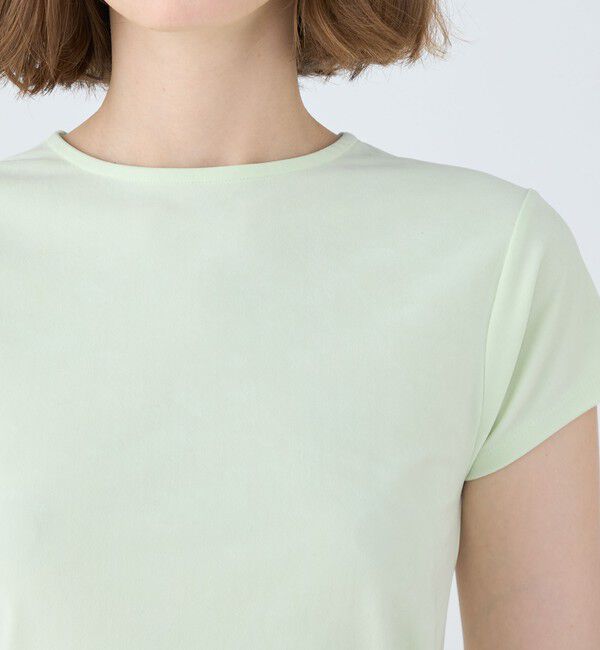 MACPHEE「ベロアジャージー クルーネックプルオーバー」|Tシャツ・カットソー|