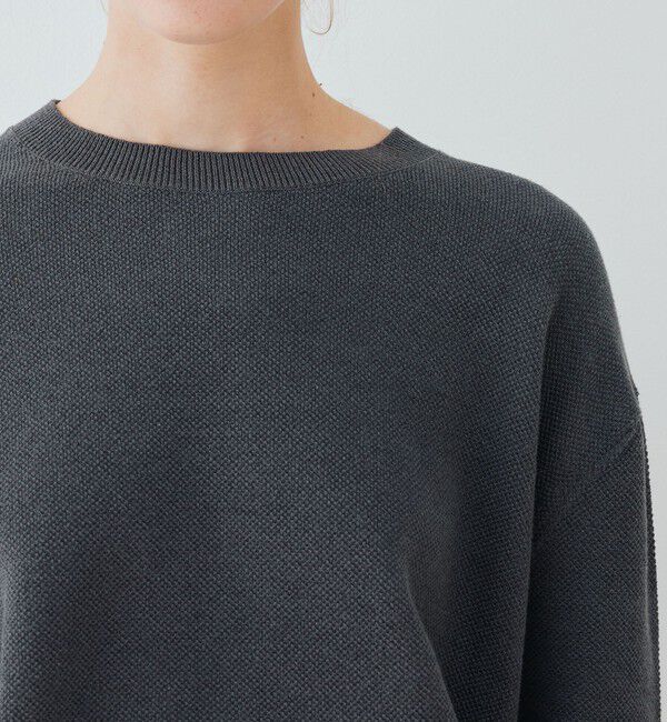 GALERIE VIE「ドライカノコ クルーネックプルオーバー」|ニット・セーター|