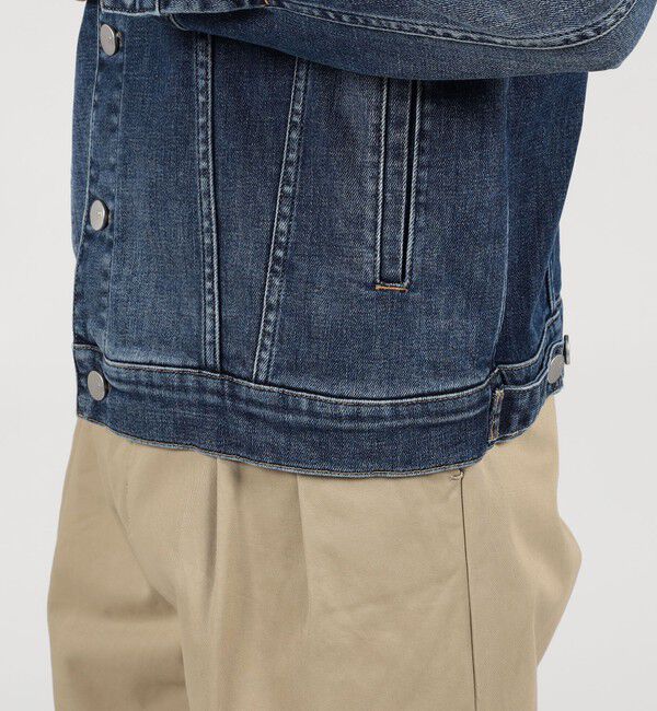 TOMORROWLAND MENS「【別注】PT TORINO ストレッチデニム トラッカージャケット」|ブルゾン・スタジャン|