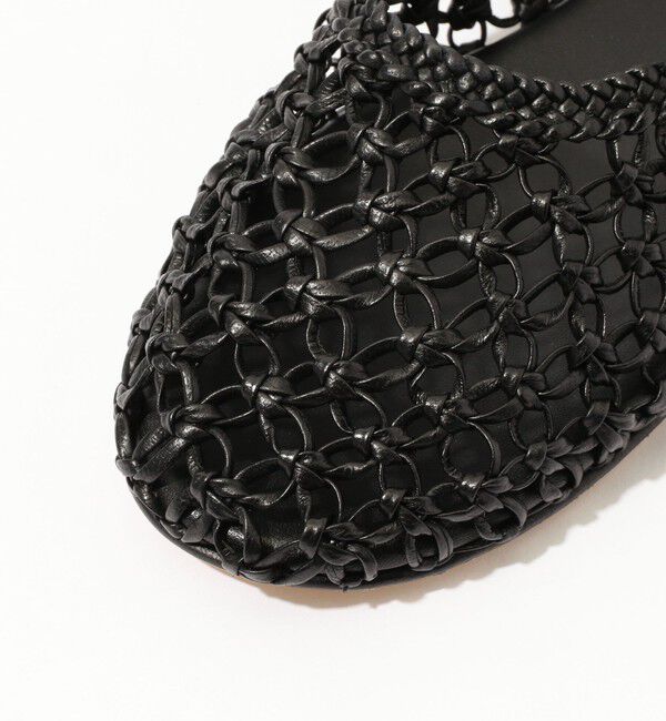 TOMORROWLAND GOODS「DEAR FRANCES バラ　メッシュフラットシューズ」|バレエシューズ|