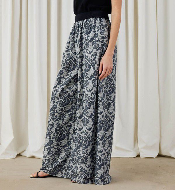 DES PRES「オーナメントプリント イージーワイドパンツ」|その他|
