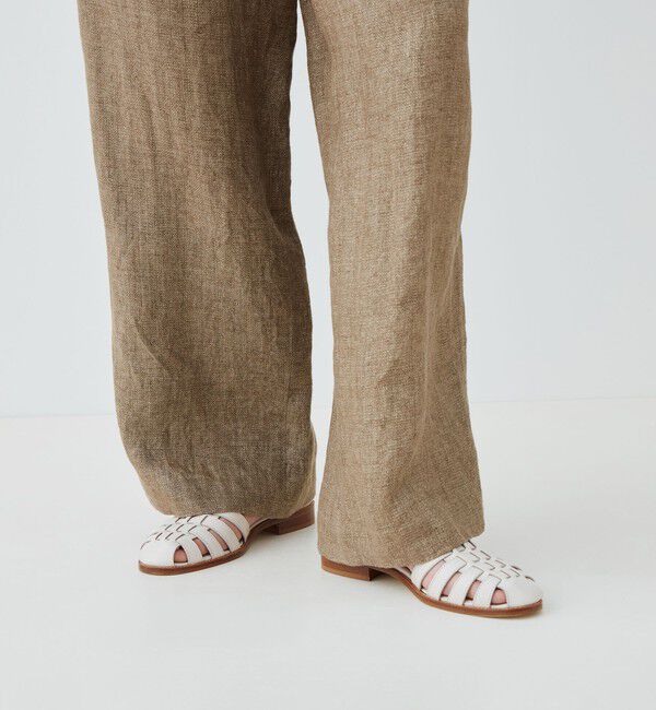 GALERIE VIE「グリッターリネン ツータックパンツ」|その他|