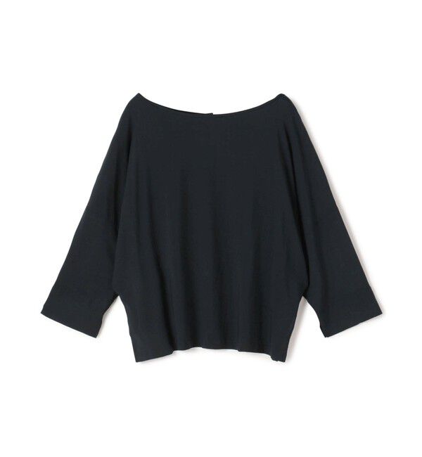 GALERIE VIE「ウォッシャブルレーヨン ボートネックプルオーバー」|シャツ・ブラウス|69 ネイビー