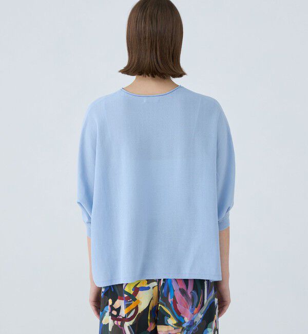 Ballsey「サスティナブルコットンナイロン ワイドプルオーバー」|ニット・セーター|