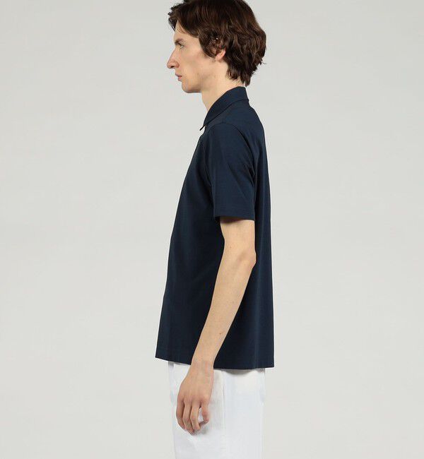 TOMORROWLAND MENS「スビンコットン ジャージーポロシャツ」|ポロシャツ|