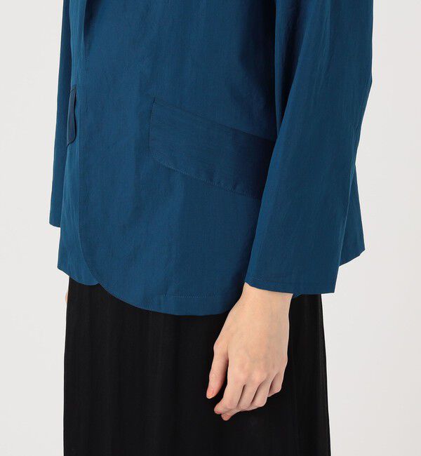 DES PRES「コットンシルクタイプライター リラックスジャケット」|テーラードジャケット|