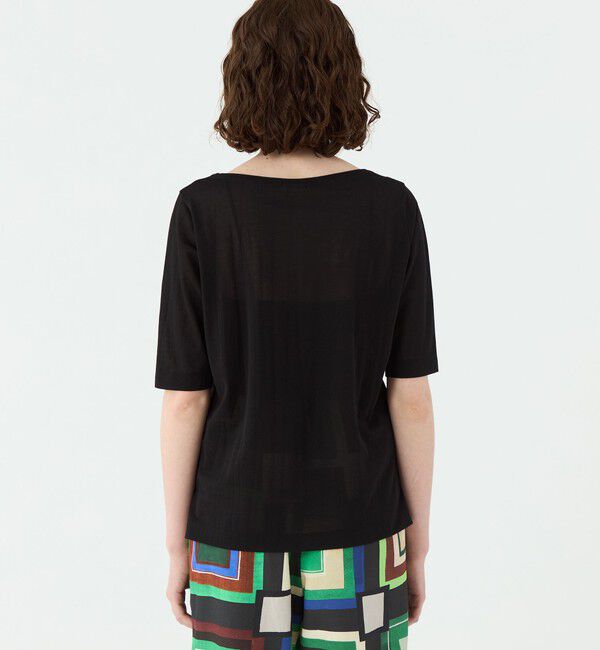 Ballsey「シアーコンパクトジャージー ボートネックプルオーバー」|Tシャツ・カットソー|