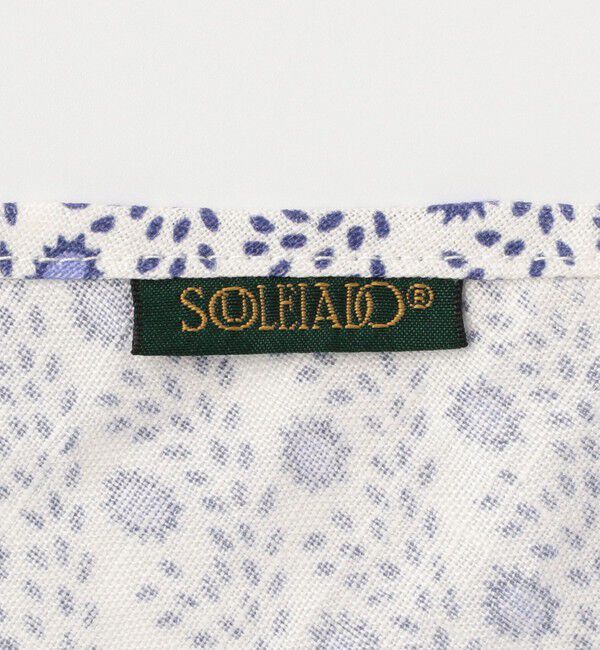 SOULEIADO「SOULEIADO リネンプリント バブーシュカ」|ストール|