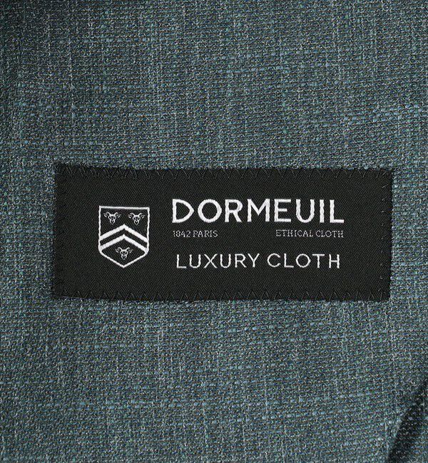 TOMORROWLAND MENS「バンブーシルクコットン サファリジャケット HAVANA DORMEUIL」|ブルゾン・スタジャン|