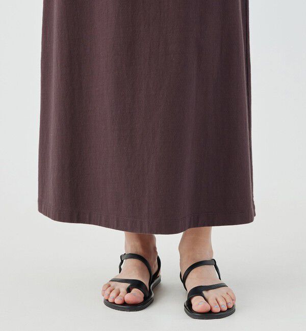GALERIE VIE「ドライコットン Aラインイージースカート」|スカート|