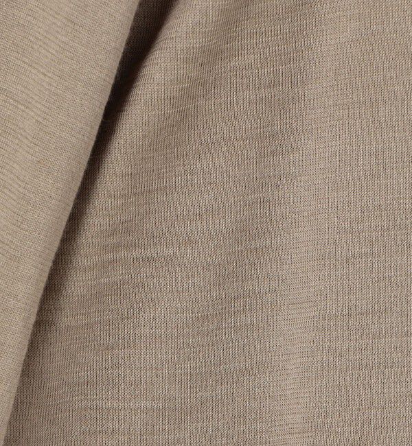 TOMORROWLAND MENS「ラミー ハーフスリーブ ニットシャツ」|ニット・セーター|