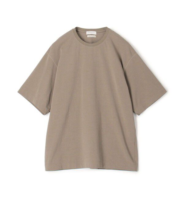 TOMORROWLAND MENS「コンパクトジャージー ハーフスリーブカットソー」|Tシャツ・カットソー|43 ベージュ