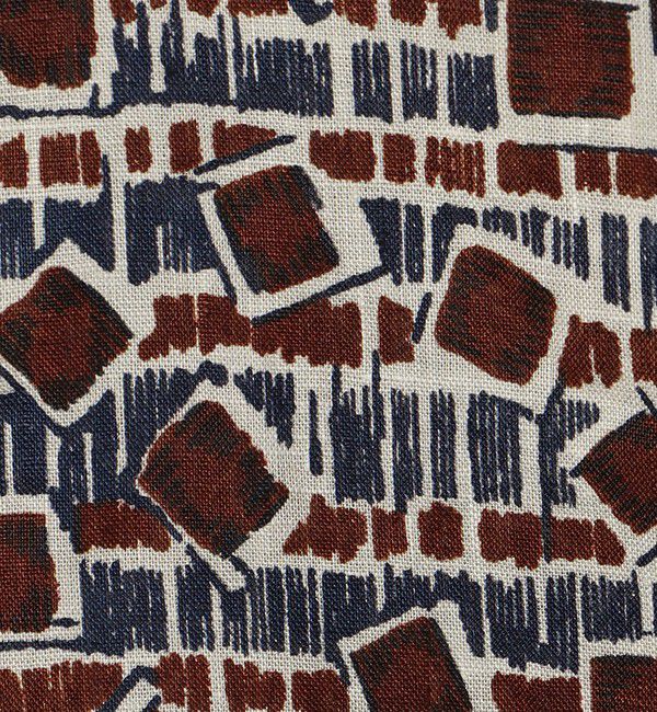 TOMORROWLAND MENS「リネン バティック オープンカラーハーフスリーブシャツ」|シャツ・ブラウス|