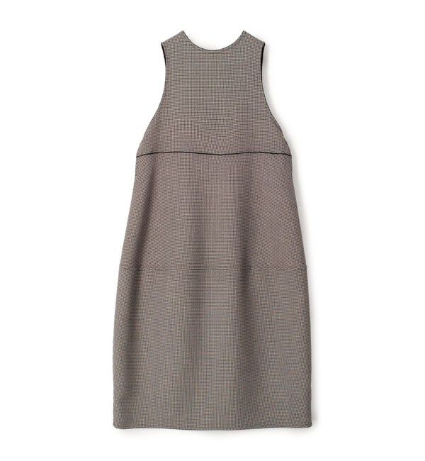 TOMORROWLAND collection「ガンクラブトゥースリバー 4-wayコクーンワンピース」|ワンピース|44 ベージュ系