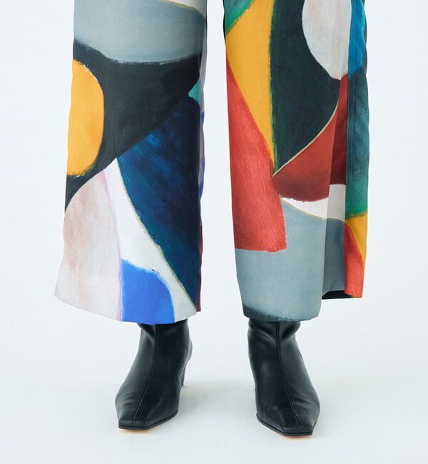 Ballsey「アルテミスプリント 1タックイージーパンツ」|その他|