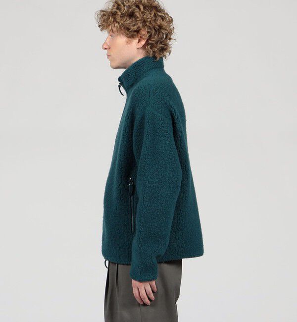 TOMORROWLAND MENS「TOMORROWLAND Tricot ウールカシミヤ パイルニット ジップアップブルゾン」|ニット・セーター|