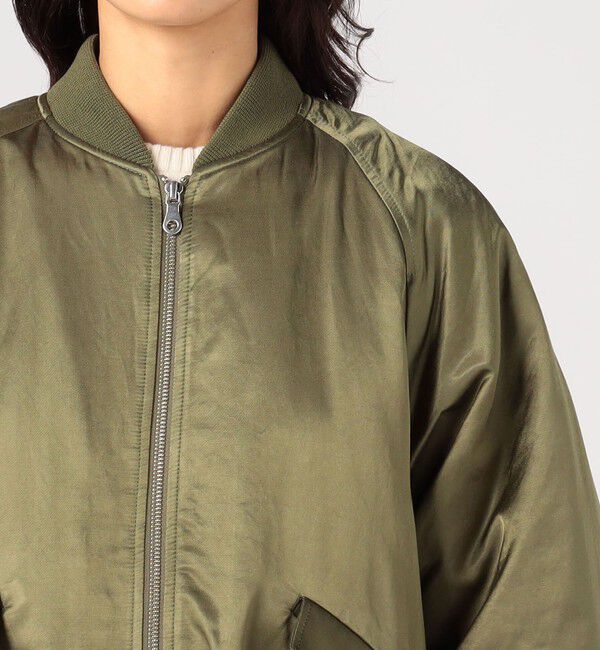 MACPHEE「コットンレーヨンモールスキン MA-1」|ブルゾン・スタジャン|