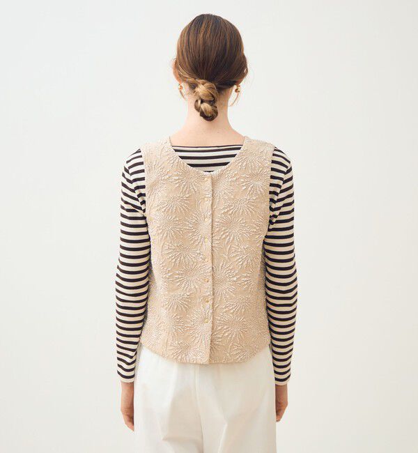 TOMORROWLAND collection「ソリアビーストレッチ フロンタブルジレ」|ベスト・ジレ|