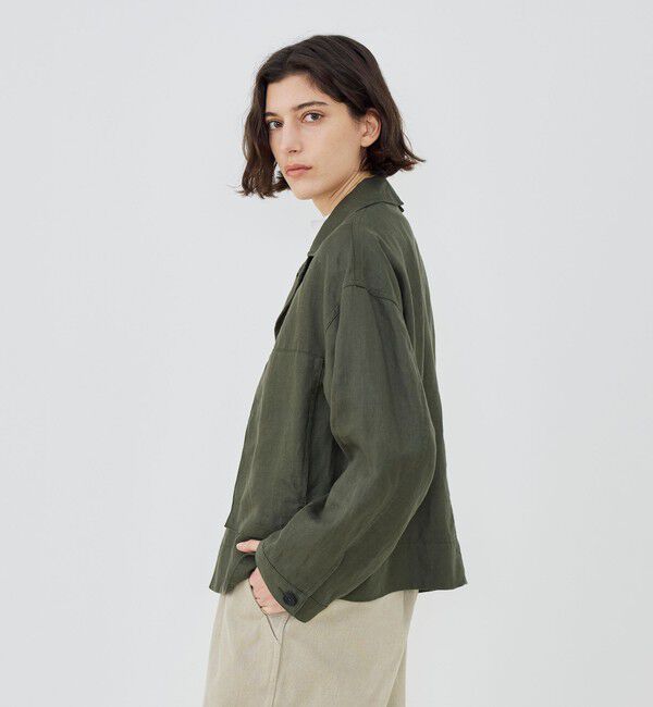 GALERIE VIE「ラミーツイル ミリタリーブルゾン」|ミリタリージャケット|