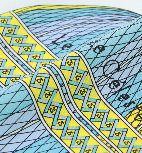 TOMORROWLAND GOODS「【別注】manipuri BALLOON シルクスカーフ」|バンダナ・スカーフ|