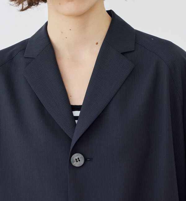 GALERIE VIE「ウォッシャブルトロピカル チェスターカラージャケット」|その他|