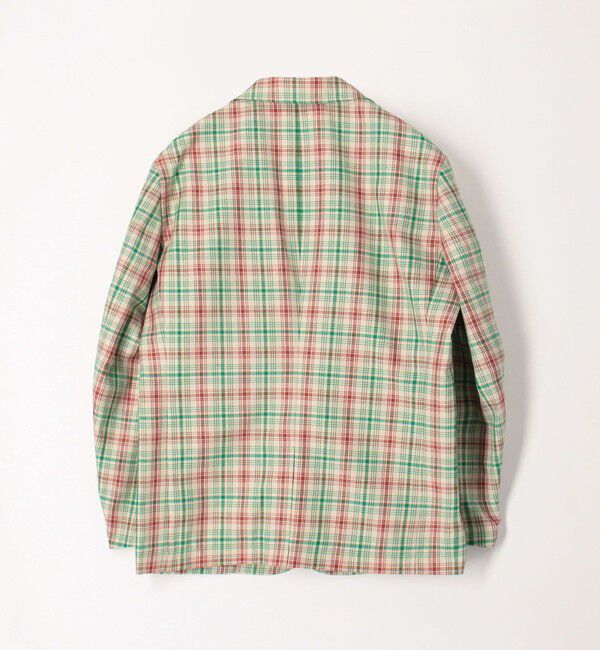 CABaN「ポリエステルコットン チェックテーラードジャケット」|テーラードジャケット|