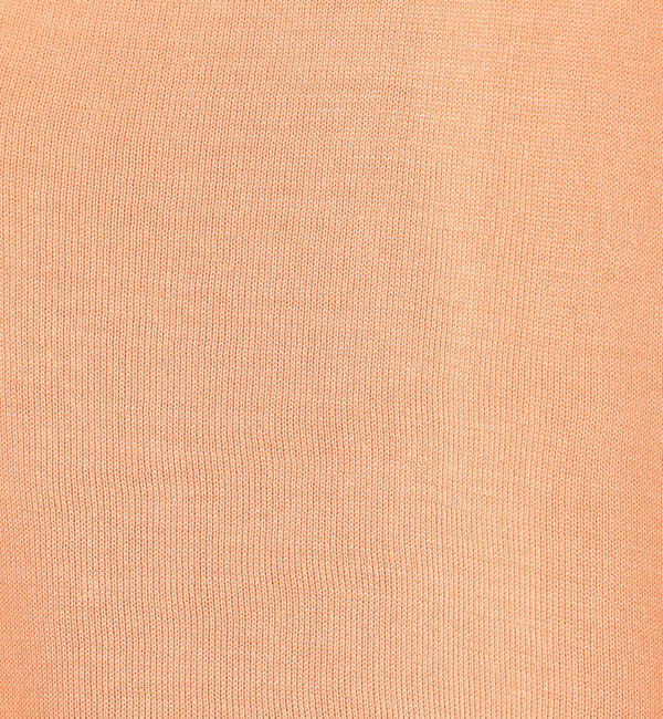 DES PRES「マットシルク Vネックプルオーバー」|ニット・セーター|