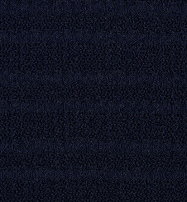 DES PRES「コットンポリエステルアセテートリブ ラウンドネックプルオーバー」|ニット・セーター|