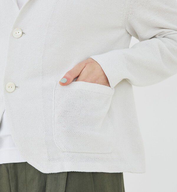 GALERIE VIE「ドライカノコ コンパクトジャケット」|カーディガン|